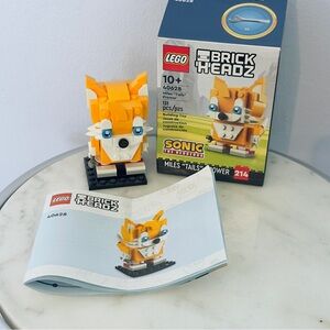 Lego Brickheadz Sonic the Hedgehog Miles “Tails” Prower 40628 131 pcs Complete